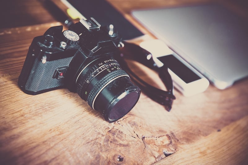 Camera and photograph
